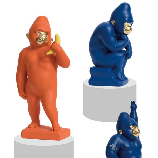 Linha de escEsculturas Gorilla Descolado - 06 Modelos