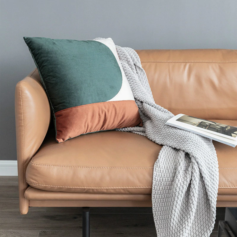 Capas para almofada Contemporary - *em veludo