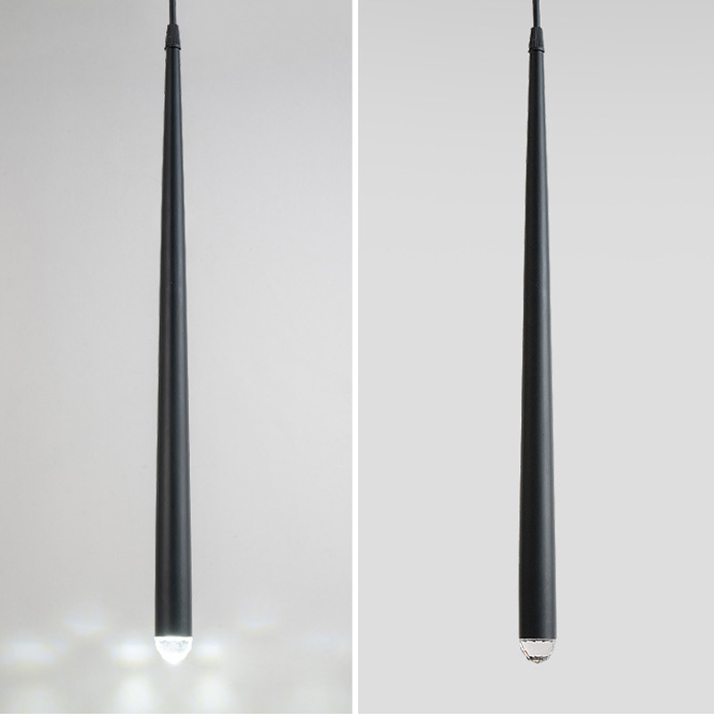 Pendentes com ponteira em Crystal - moderno e sofisticado