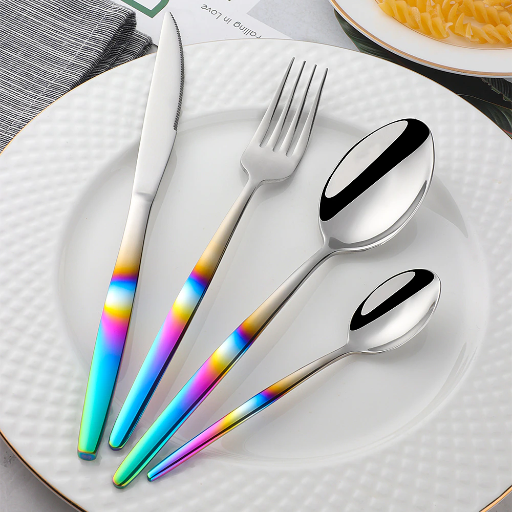 Talheres Degradê - Jogo 04pcs