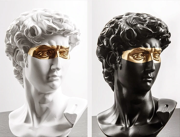 Busto David Gold - 02 Tamanhos