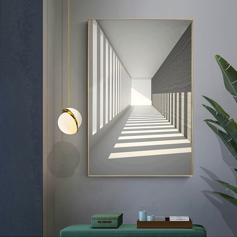 Telas em perspectiva Arquitetura Europeia - impressão 3d em canvas