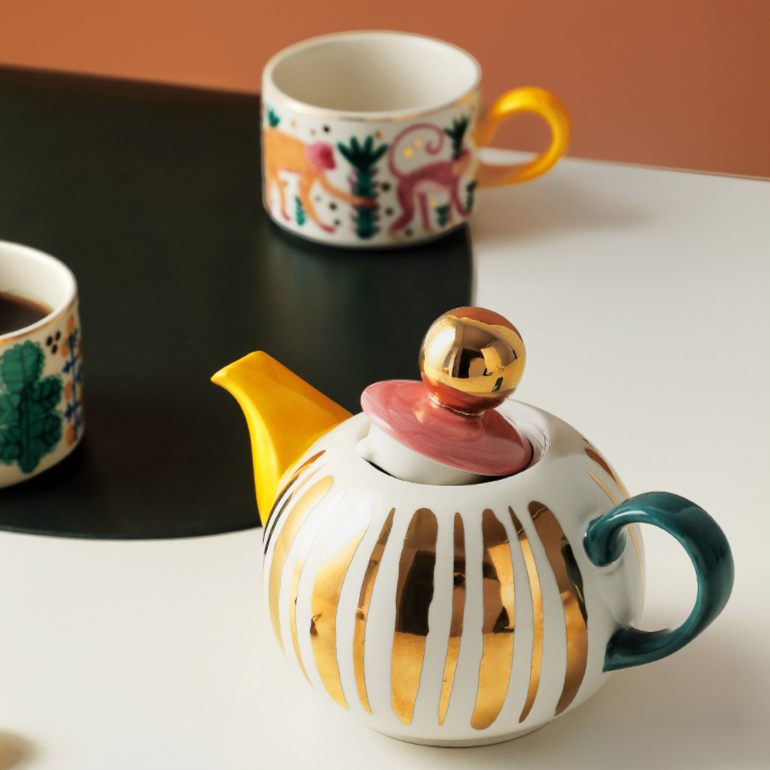 Jogo 3pcs em cerâmica Fantasyland - pintado a mão