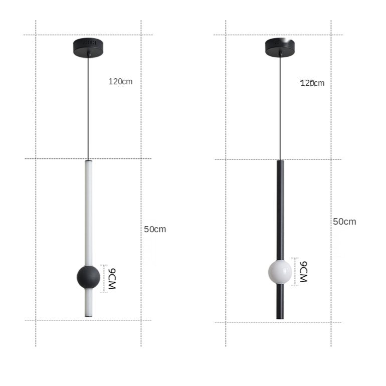 Pendentes Filadélfia - Design moderno