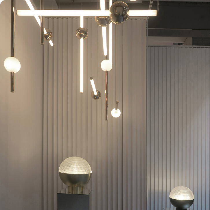 Pendentes Filadélfia Gold - Design moderno