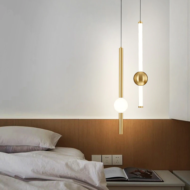 Pendentes Filadélfia Gold - Design moderno