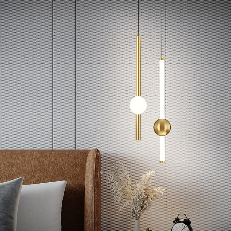 Pendentes Filadélfia Gold - Design moderno