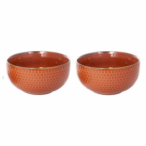 Bowl Florência Coral - Jogo 2pcs