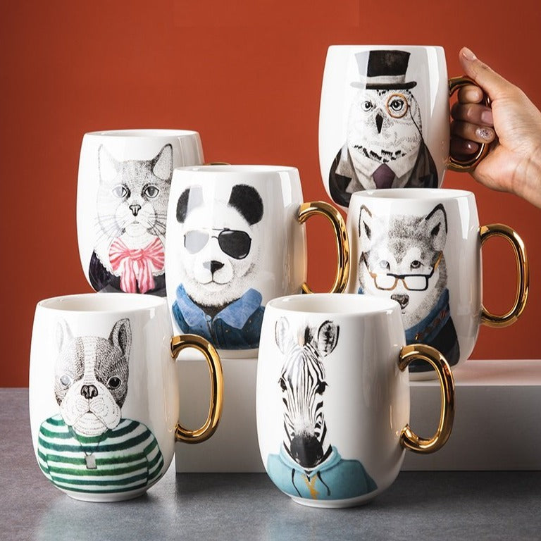 Canecas em cerâmica Forest - 06 Modelos