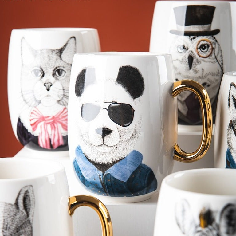 Canecas em cerâmica Forest - 06 Modelos