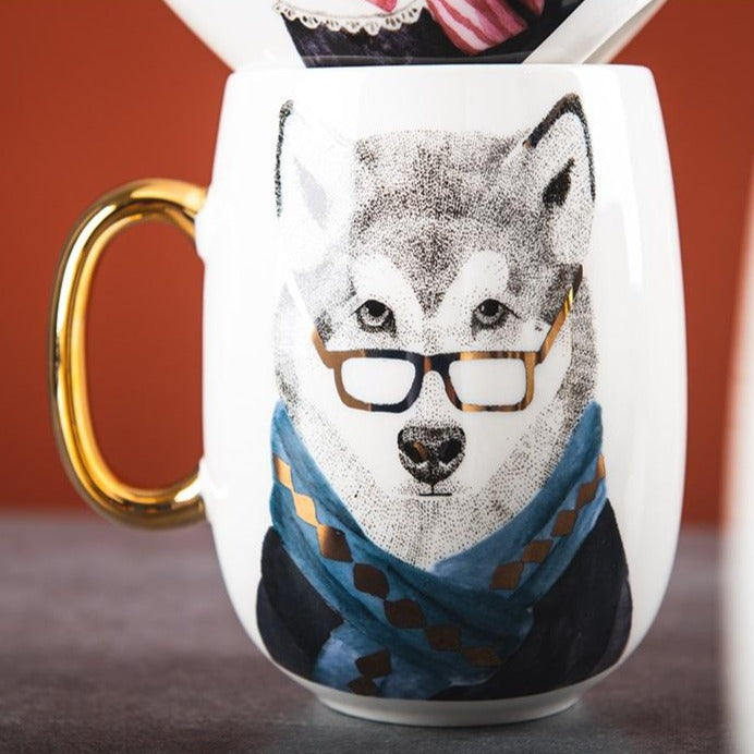 Canecas em cerâmica Forest - 06 Modelos