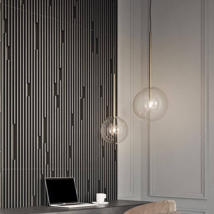 Pendentes Globo - 03 Cores