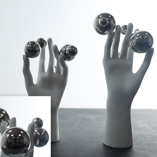 Escultura Contemporânea Hands - 02 Tamanhos