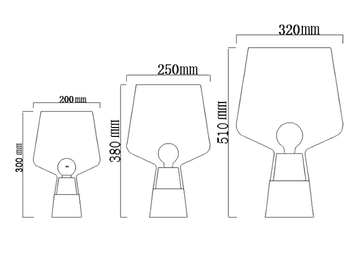 Abajur Manhattan - Concreto & Vidro