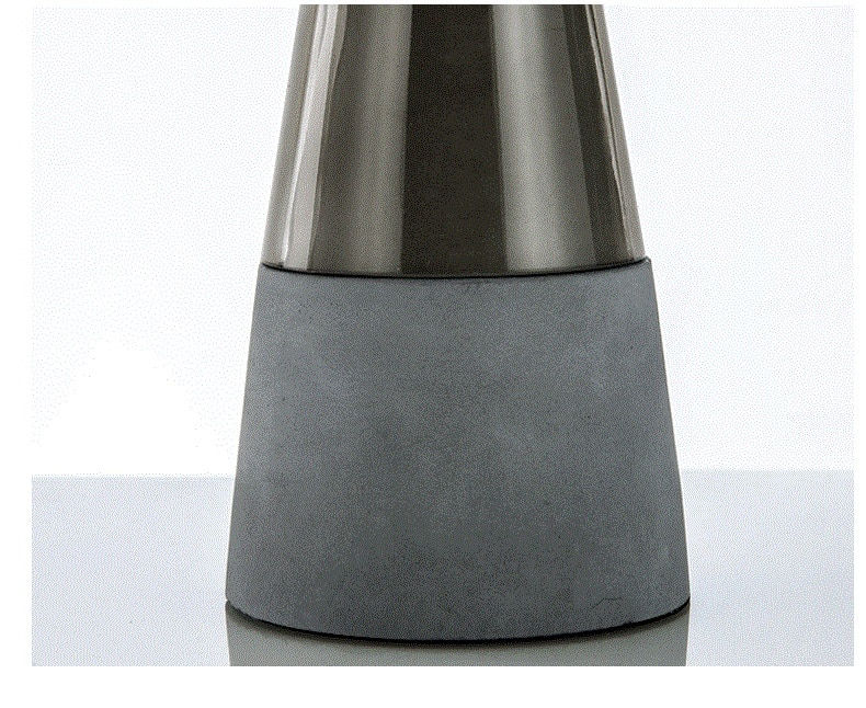 Abajur Manhattan - Concreto & Vidro