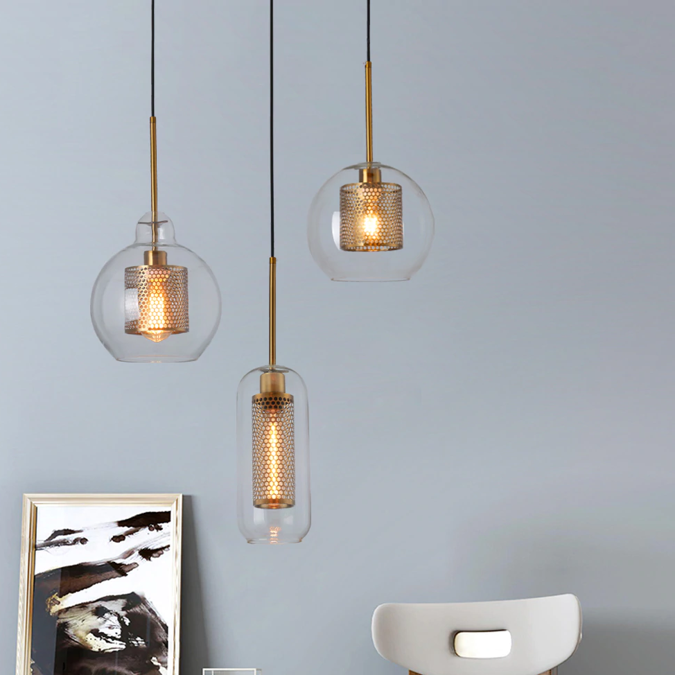 Pendentes Iron - 03 Modelos