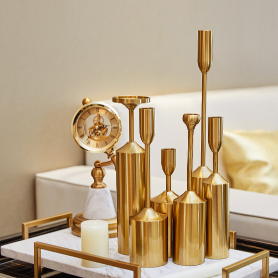 Castiçais Italy - Jogo 03pcs