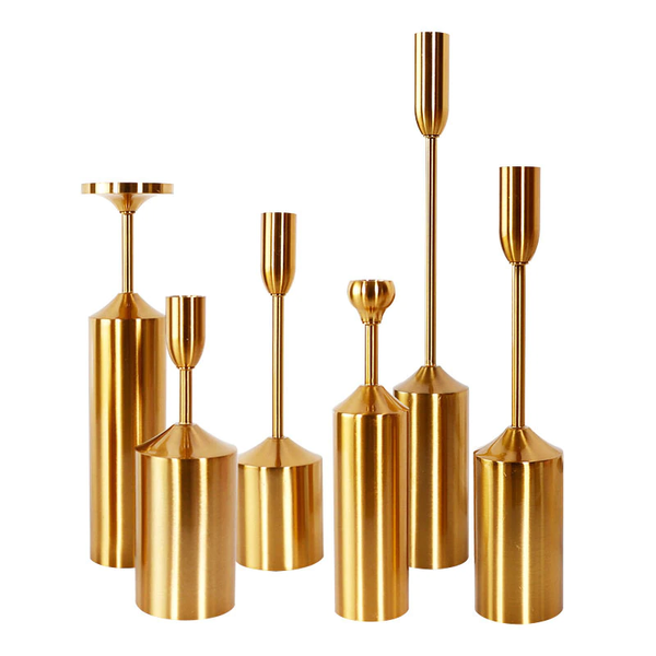 Castiçais Italy - Jogo 03pcs