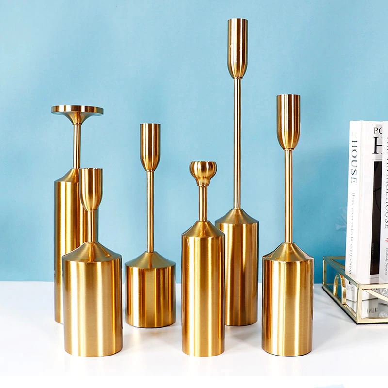 Castiçais Italy - Jogo 03pcs