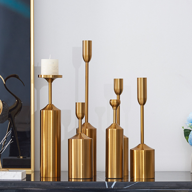 Castiçais Italy - Jogo 03pcs