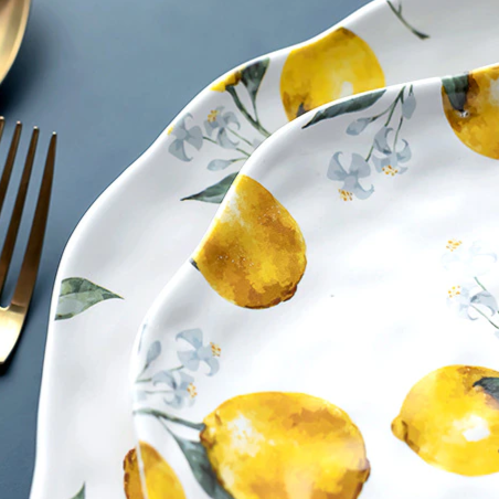 Pratos Limoeiro - em cerâmica artesanal orgânica