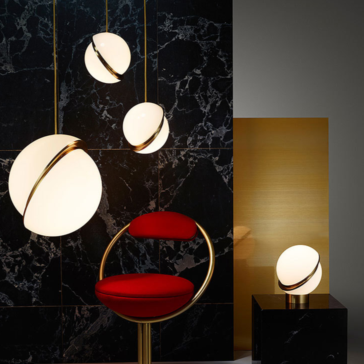 Linha de iluminação Disco - Design Pós Moderno