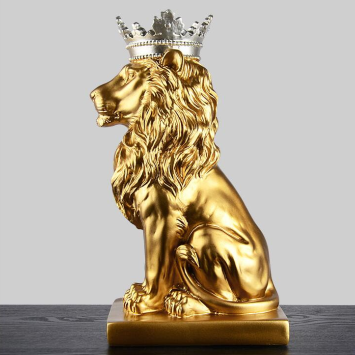 Escultura Decorativa KING - Em Resina