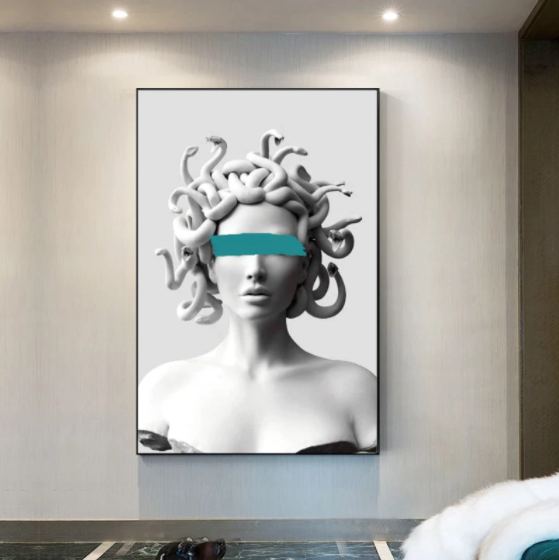 Tela Meduza - Impressão em Canvas