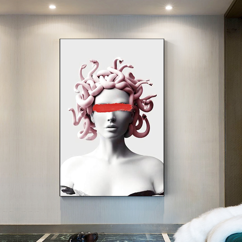 Tela Meduza - Impressão em Canvas