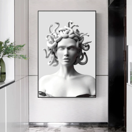 Tela Meduza - Impressão em Canvas