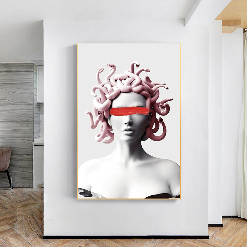 Tela Meduza - Impressão em Canvas