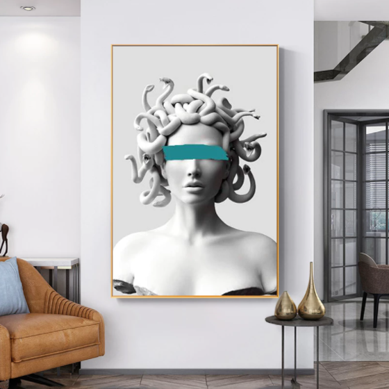 Tela Meduza - Impressão em Canvas