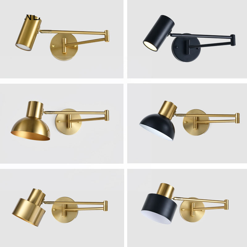 Arandelas articuladas Office - design moderno