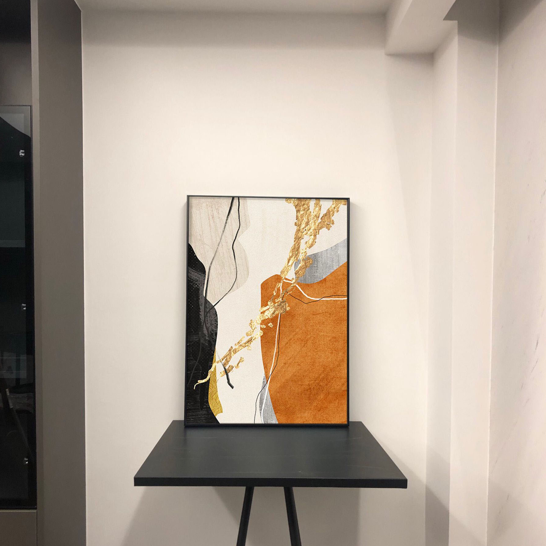 Tela pintada a mão Momentum - 60x80cm