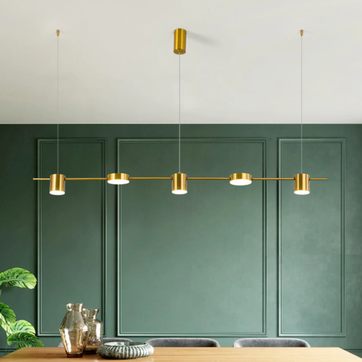 Lustre dimerizável em led Office - design moderno