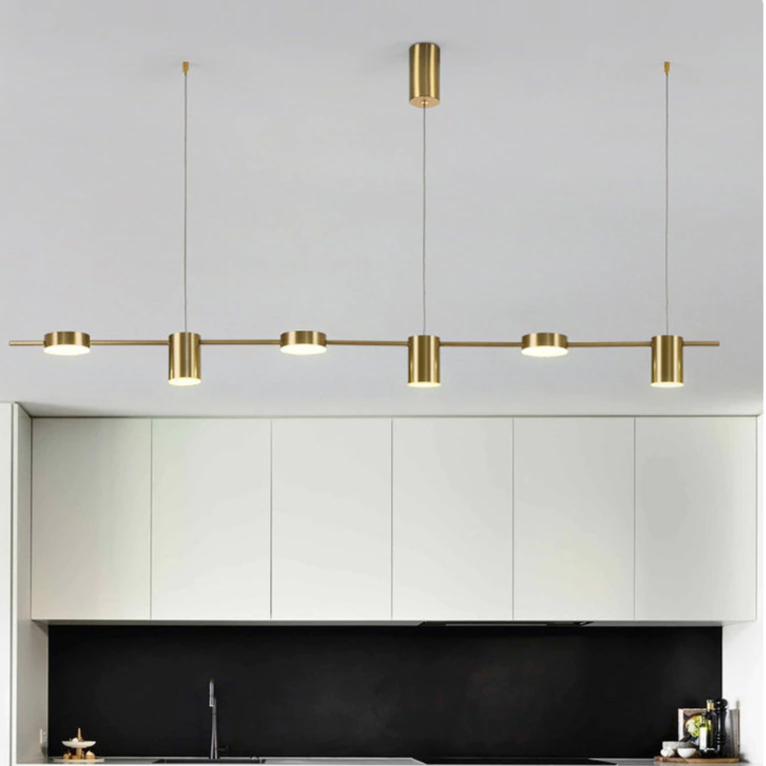 Lustre dimerizável em led Office - design moderno