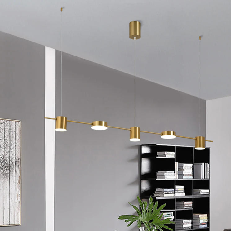 Lustre dimerizável em led Office - design moderno