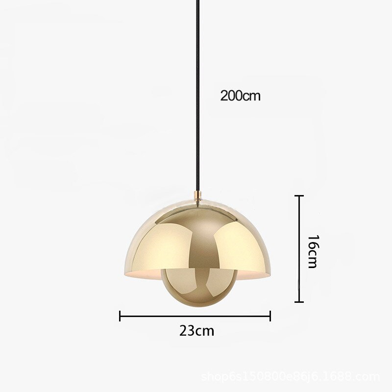 Pendentes dinamarquês Panthella - design moderno