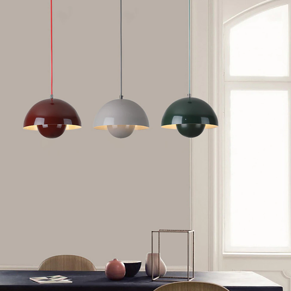 Pendentes dinamarquês Panthella - design moderno