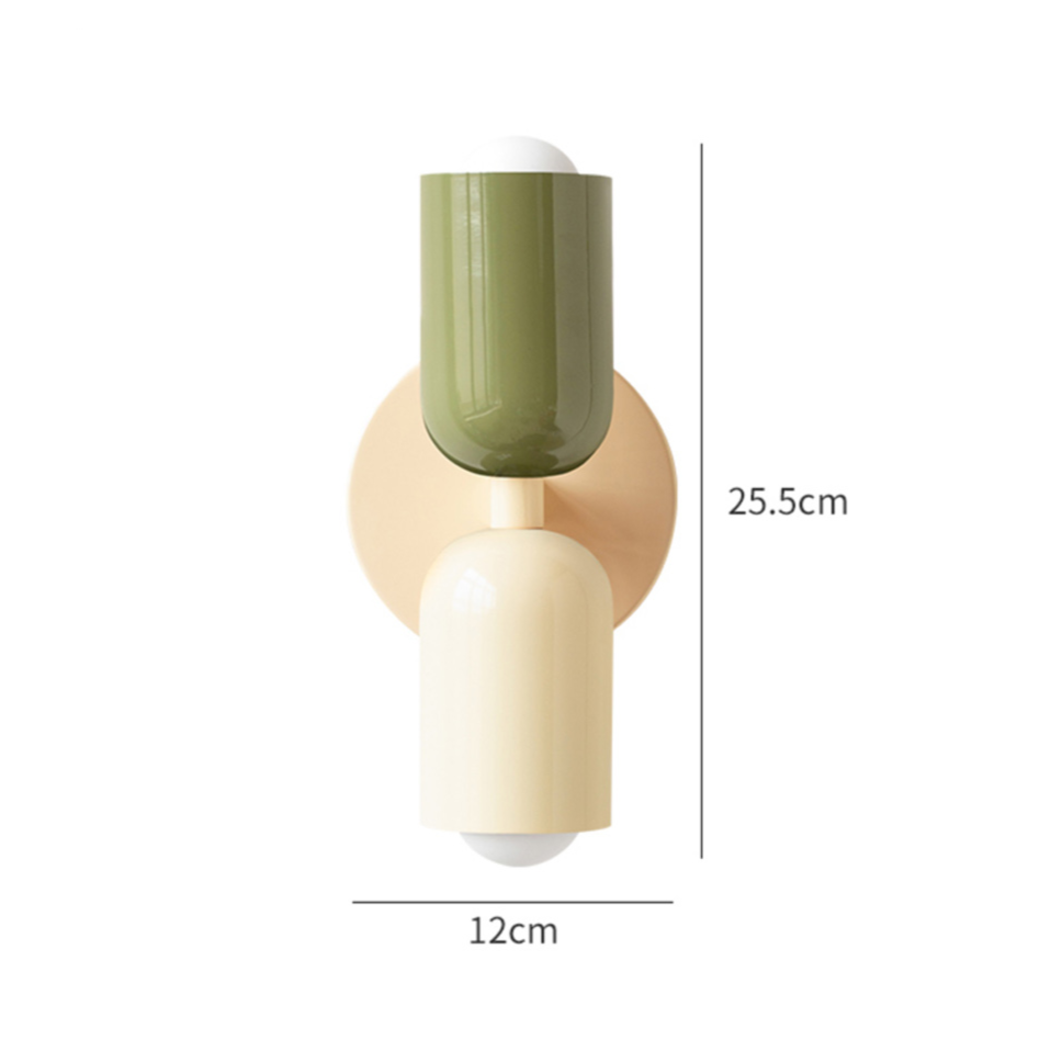 Arandelas Pantone - design moderno