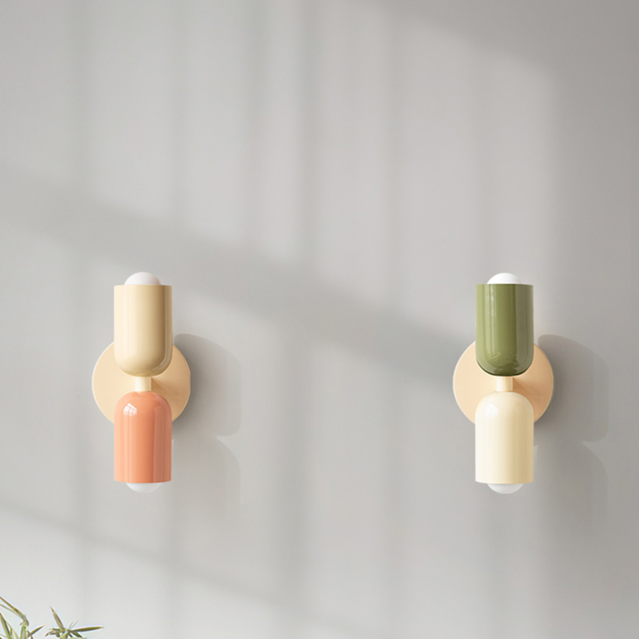 Arandelas Pantone - design moderno