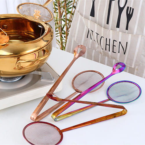 Pegador de fritura Colors - Em inox