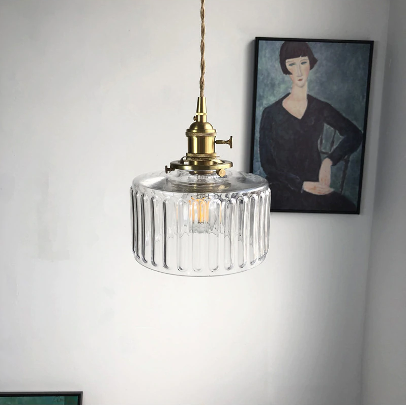 Pendentes Gold Hammer - *em vidro