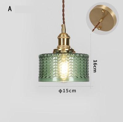 Pendentes Gold Hammer - *em vidro