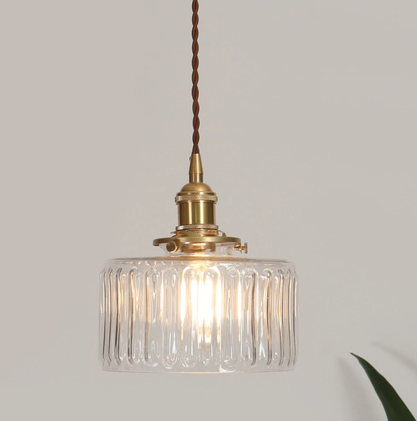 Pendentes Gold Hammer - *em vidro