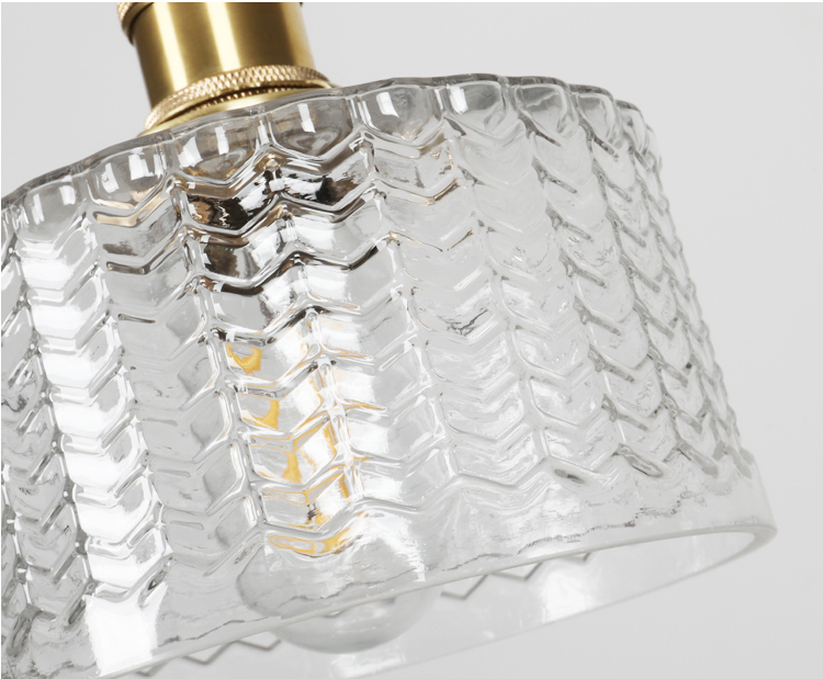 Pendentes Gold Hammer - *em vidro