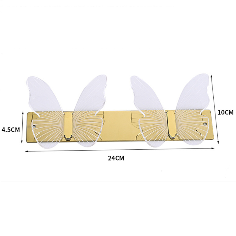 Penduradores Borboleta - Alumínio & acrílico