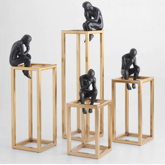 Ornamentos decorativos O Pensandor - 04 Tamanhos