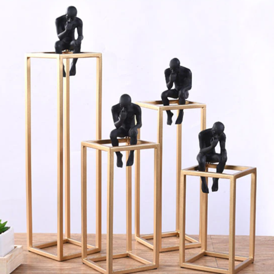 Ornamentos decorativos O Pensandor - 04 Tamanhos