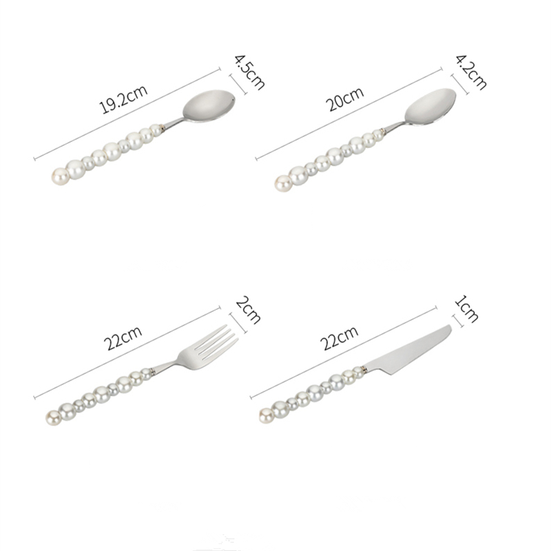 Talheres Pérola - Jogo 4pcs